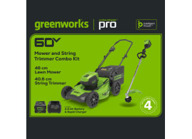 60V 46cm Lawnmower Bundle Kit