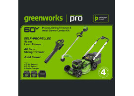 60V 51cm Self-Propelled Lawnmower Ultimate Start Up Kit