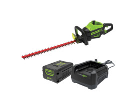 60V Pro Brushless Hedge Trimmer 6Ah Battery and Charger