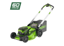 60V Brushless 51cm Self-Propelled Lawn Mower 12Ah Dual Battery Kit