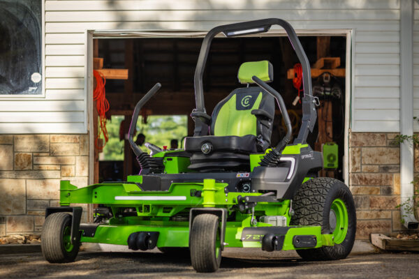 Greenworks OZ972R – 72” OptimusZ Zero Turn Mower Rear Discharge 36kWh ...