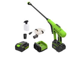 Greenworks 24V POWERALL 600 psi Power Cleaner Kit with Dual Voltage 24V/60V Charger