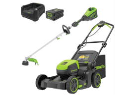 60V 43cm (17”) Push Mower and Trimmer Start Up Kit