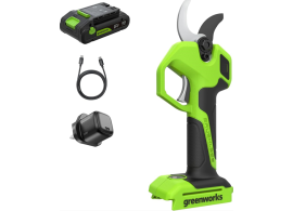Greenworks 24V POWERALL Handheld Pruning Shears – Tool Only (4 AH Kit)
