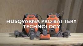 Husqvarna Pro Battery Technology - Toowoomba Outdoor Power Products in Glenvale, QLD